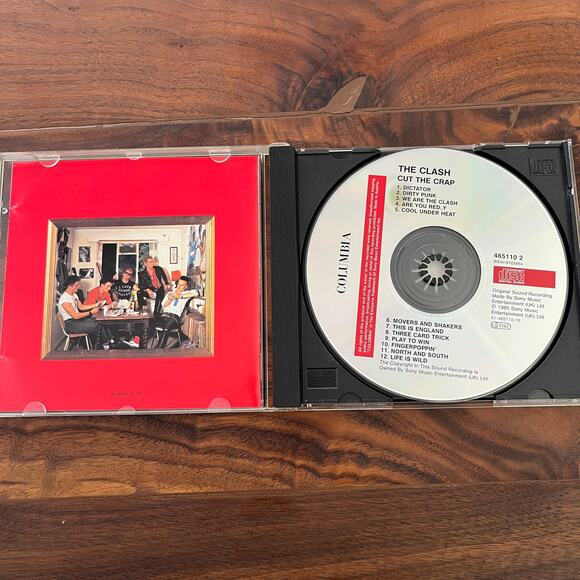 The Clash Cut The Crap CD 1985 Columbia 465110 2 - Picture 4 of 8